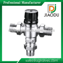 yuhuan manufacturer low price customized forged cw617n brass water thermostatic mixing valve